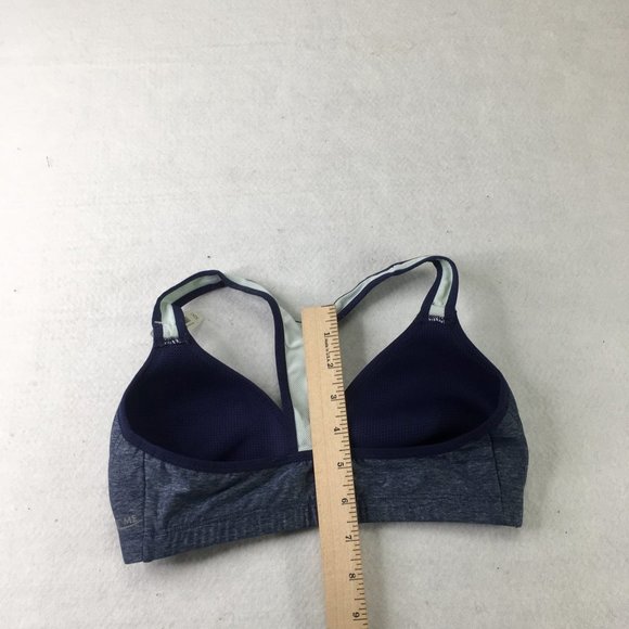 Adore Me Bra Womens 32C Blue Sports Bra Lightweight Gym Workout Yoga Casual - Picture 6 of 11